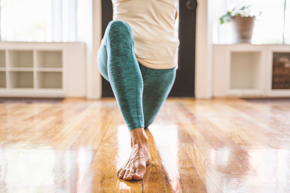knee stretching