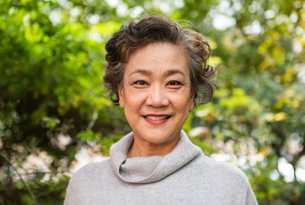 smiling woman